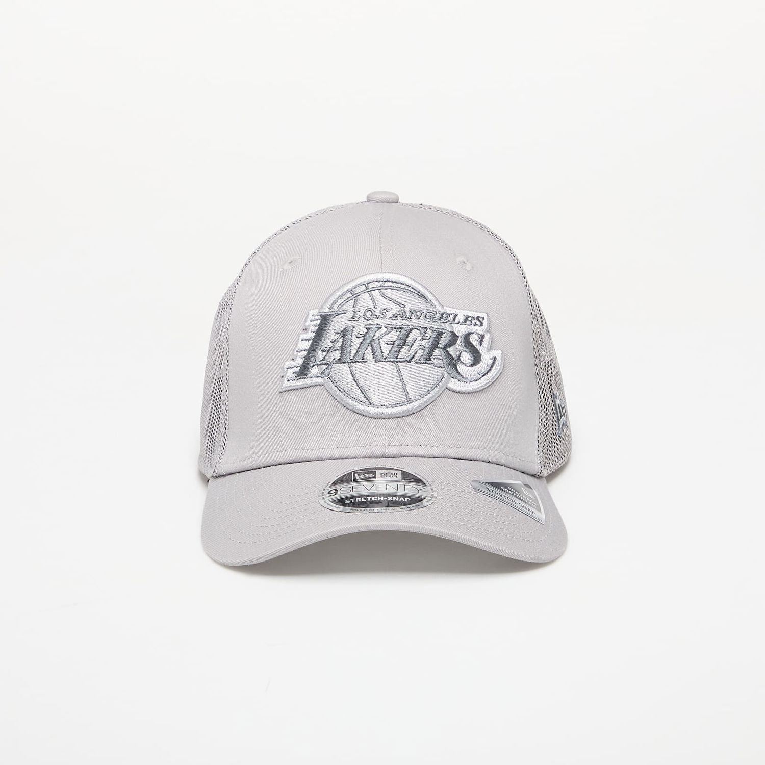 Шапка с козирка New Era New Era Los Angeles Lakers NBA Tonal Adjustable Stretch-Snap Cap Сиво | 60667575, 0
