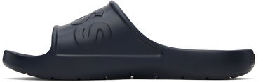 Кецове и обувки BOSS Embossed Logo Pool Slides Тъмно синьо | 50498207, 2