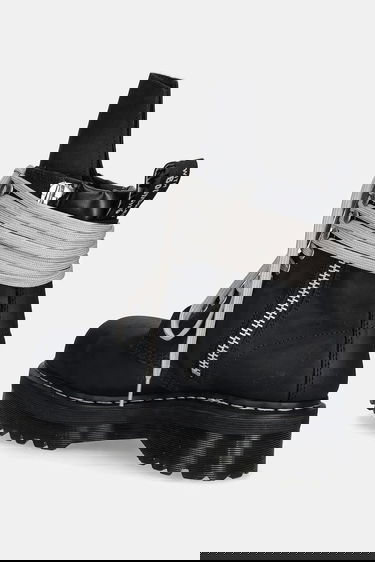 Кецове и обувки Rick Owens Rick Owens DRKSHDW x Dr. Martens Quad Sole Steel Toe Boot Черно | DM02E6813.9001, 2