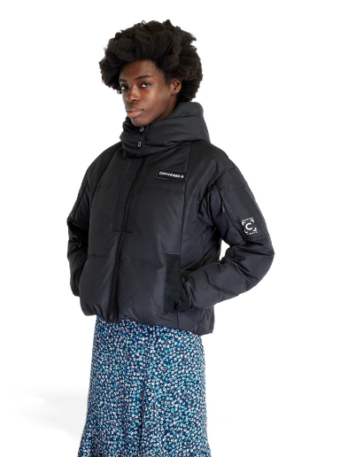 Пухо яке Converse Premium Short Down Jacket Черно | 10023727-A01