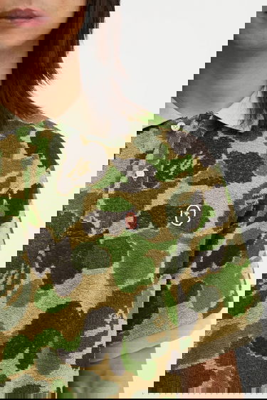 Поло тениска BAPE Camo Pile Jacquard Polo Shirt Многоцветен | 001POL301002M, 3