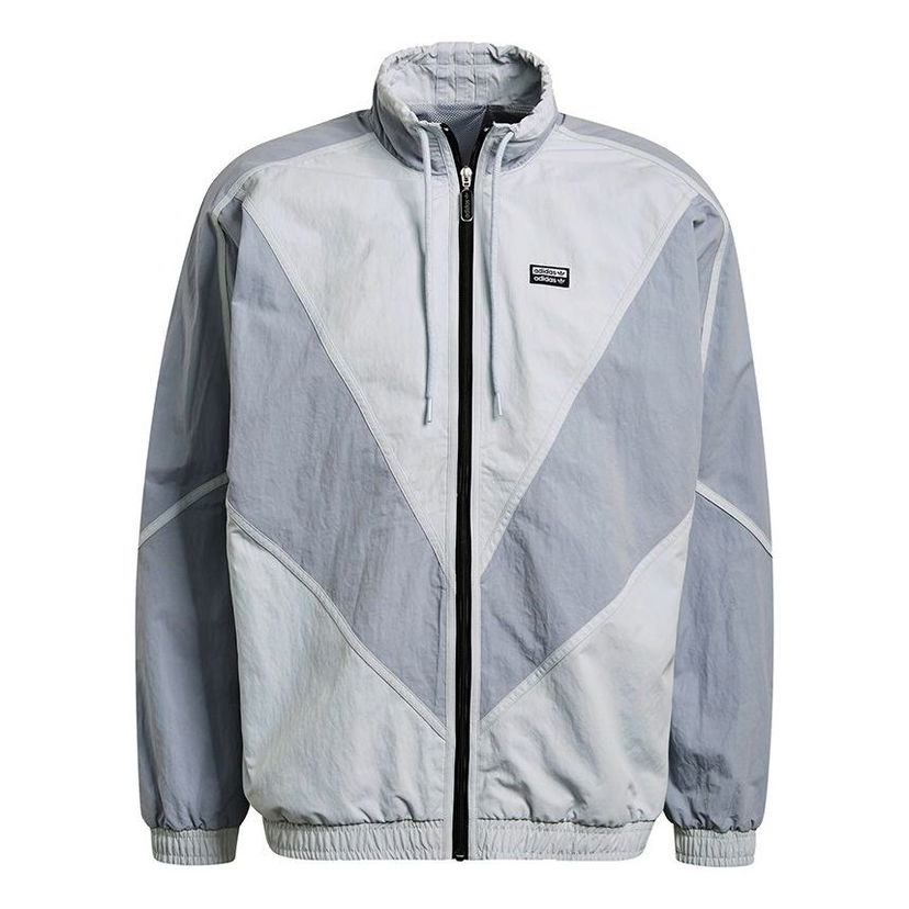 Ветровка adidas Originals V-Line Woven Track Top Синьо | GN3340