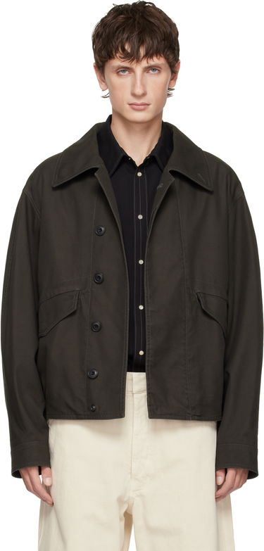 Яке LEMAIRE LEMAIRE Boxy Blouson Jacket Кафяво | OW1169 LF1452, 0