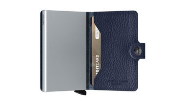 Портфейл Secrid Miniwallet "Navy-Silver" Тъмно синьо | MVg-Navy-Silver, 1