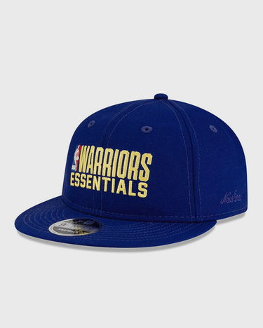Шапка с козирка New Era Fear of God X GOLDEN STATE WARRIORS Essentials Retro Crown Flat Snapback Cap Синьо | 60792608, 0