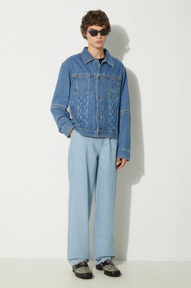 Яке Marine Serre Denim Trucker Jacket Синьо | MJA063A, 1