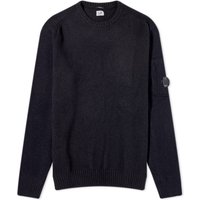 Пуловер C.P. Company Fleece Knit Crewneck Тъмно синьо | 15CMKN197A-006170A-888, 1
