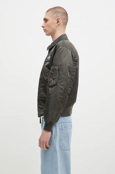 Яке бомбър Alpha Industries Bomber Jacket Oversize Зелено | 100102.04, 1