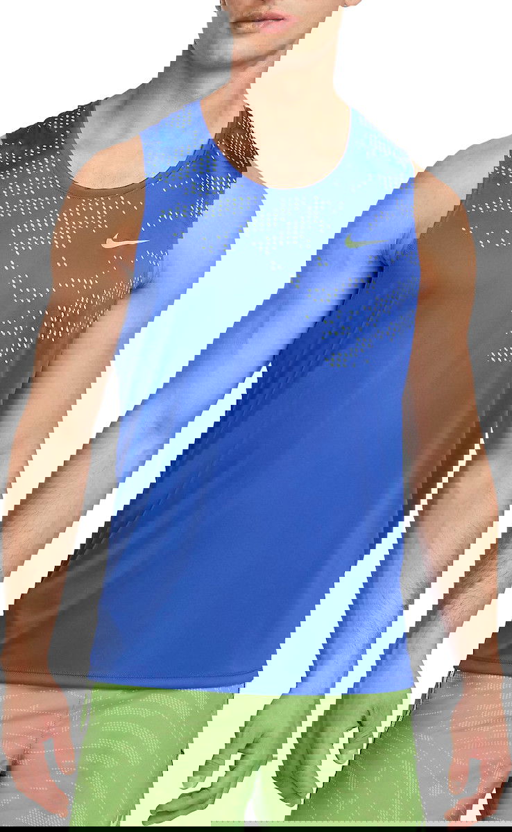 Потник Nike Running Tank Top Синьо | dm4804-432, 0