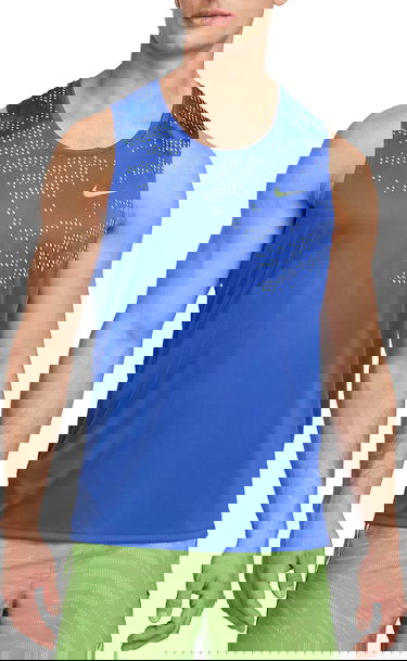 Потник Nike Running Tank Top Синьо | dm4804-432, 0