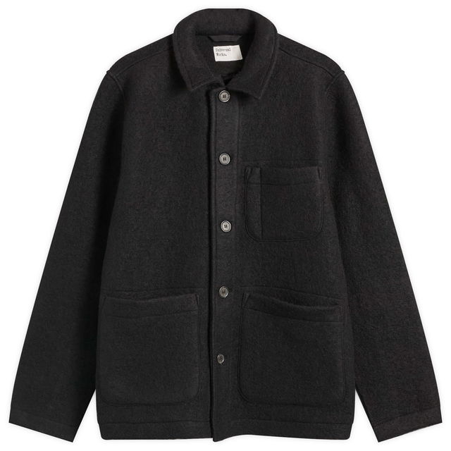 Wool Fleece Field Jacket, Size Small