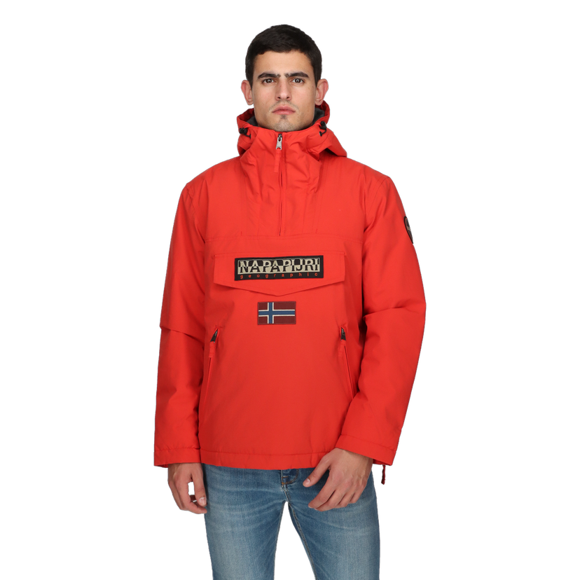 Ветровка Napapijri Napapijri Rainforest Pocket 2 Jacket Червено | NP0A4GMDRR91