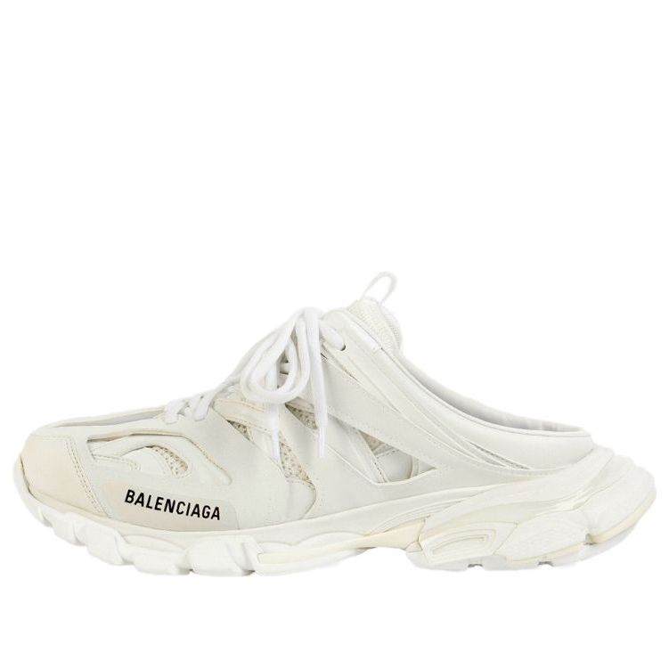 Кецове и обувки Balenciaga Track Mules Бяло | 653814W3DA39000