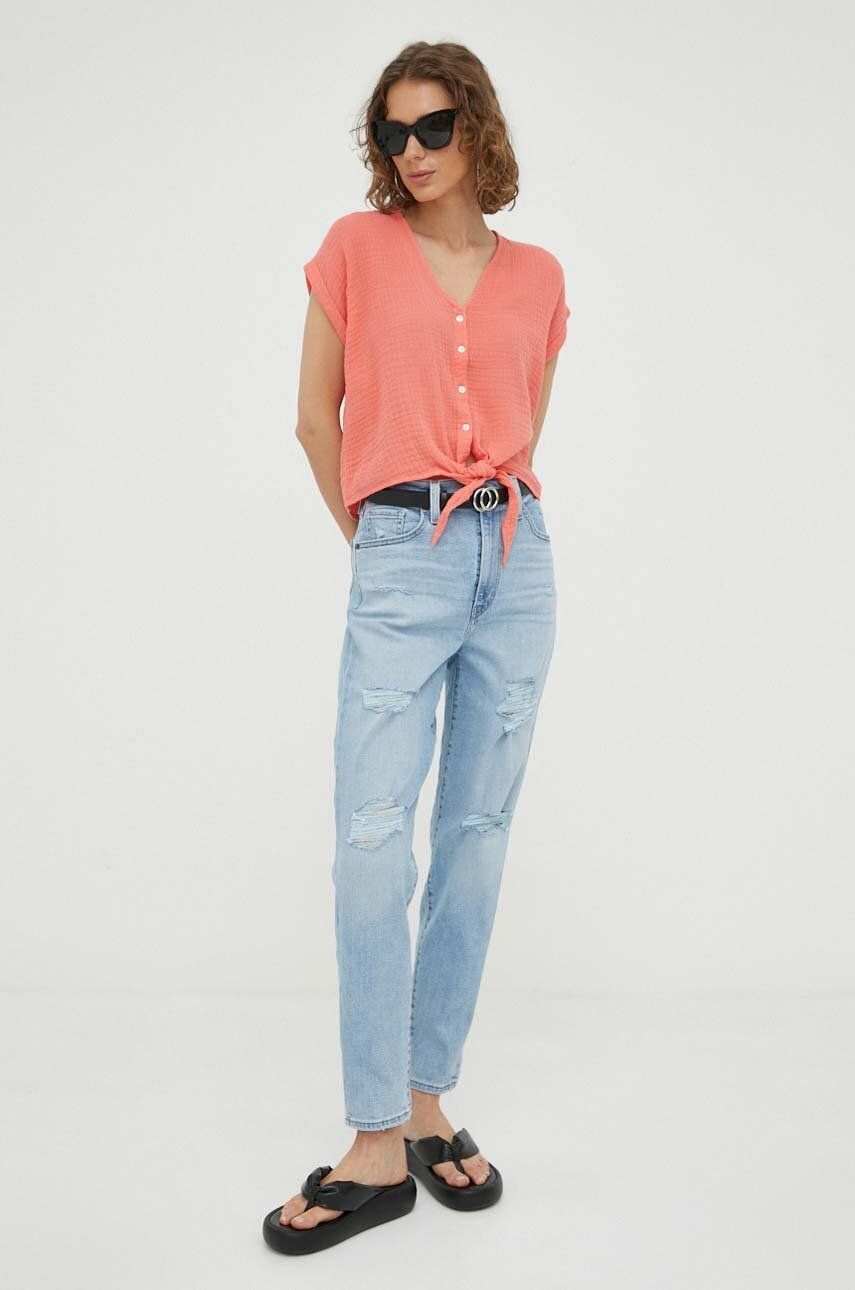 Дънки Levi's ® High Waisted Mom Jeansské, high waist Синьо | 26986.0027, 0