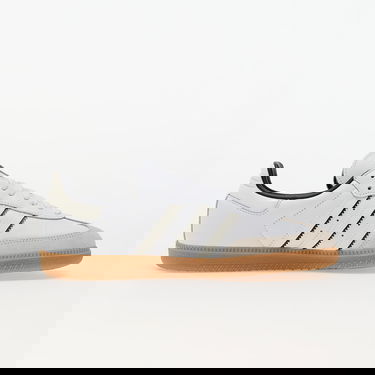 Кецове и обувки adidas Originals Samba OG in White/Off White/Core Black, Size UK 3 | END. Clothing Бяло | ID1480, 1