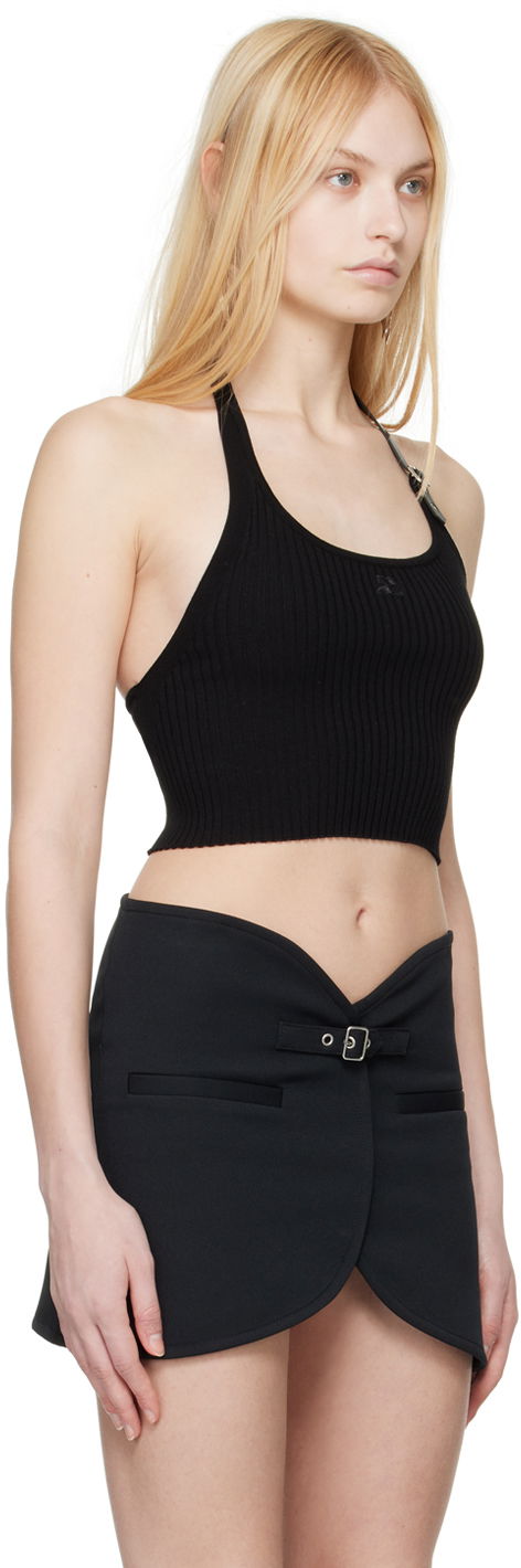 Потник Courrèges Courrèges Holistic Buckle Tank Top Черно | 124MTO239FI0001, 1