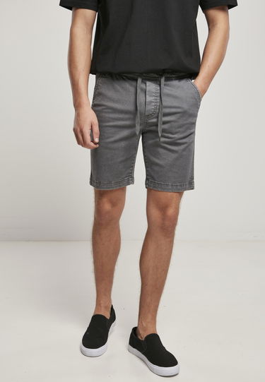 Къси панталони Urban Classics Stretch Twill Joggshorts Сиво | TB1609-02946, 0