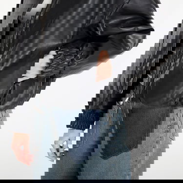 Яке бомбър CALVIN KLEIN Calvin Klein Jeans Faux Leather Insulated Jacket Черно | LV047E507G UB1, 2