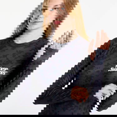 Тениска Horsefeathers Long-Sleeve Top Mirra Floral Cheetah with Thumbholes Черно | SW927E, 3