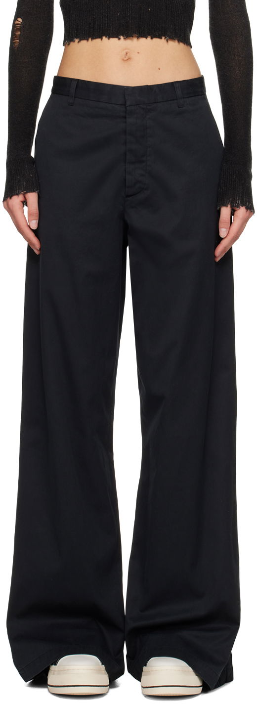 Панталони R13 R13 Trench Trousers Черно | R13WR245-R319B, 0