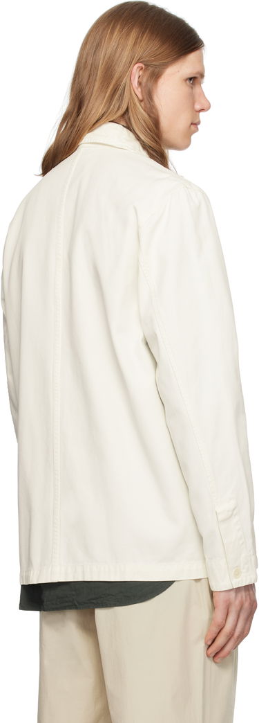 Риза NORSE PROJECTS Norse Standard Twill Overshirt Бяло | N50-0260, 2