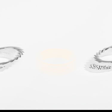 Пръстен Off-White Logo Ring Металик | OMOC07AC99MET0017210, 0