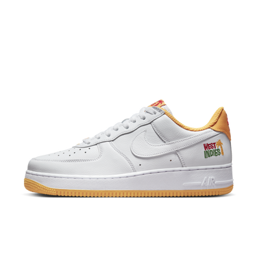Кецове и обувки Nike Air Force 1 Low Retro "West Indies Yellow" Бяло | DX1156-101, 0