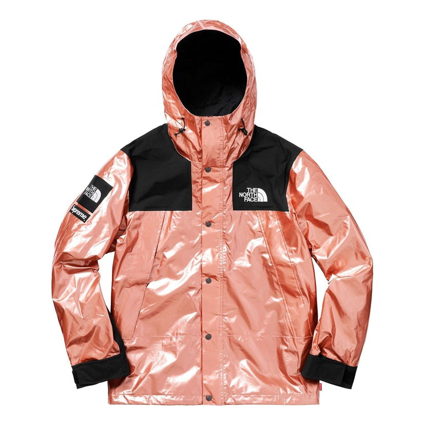 Ветровка Supreme Supreme x The North Face Metallic Mountain Parka Розово | SUP-SS18-603