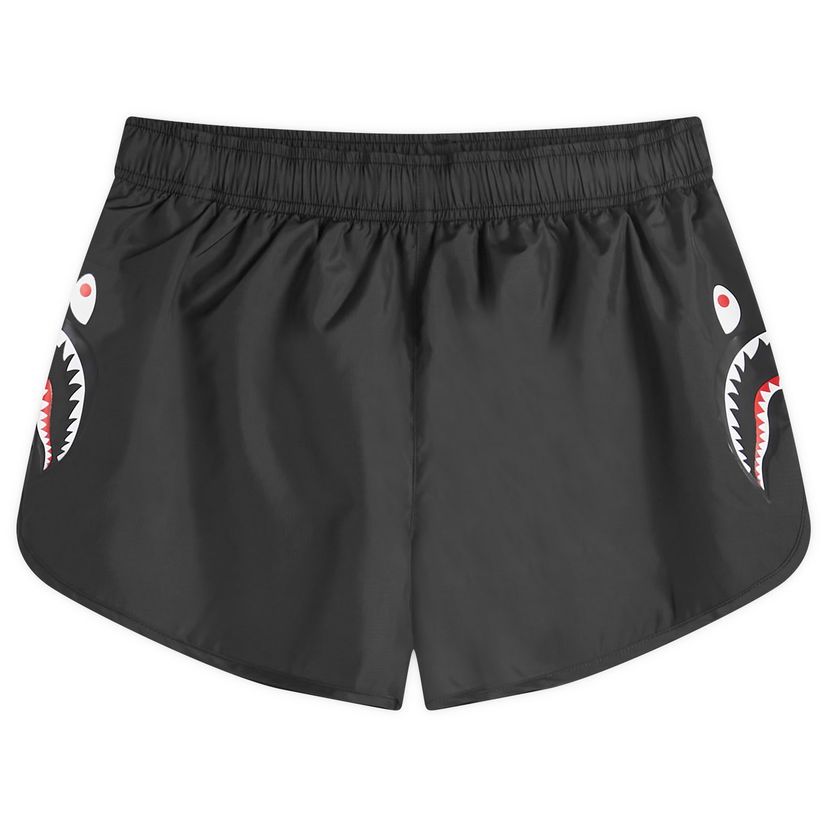 Къси панталони BAPE A Bathing Ape Women's Shark Running Shorts in Black, Size Large | END. Clothing Черно | 001SPK302002L-BLK