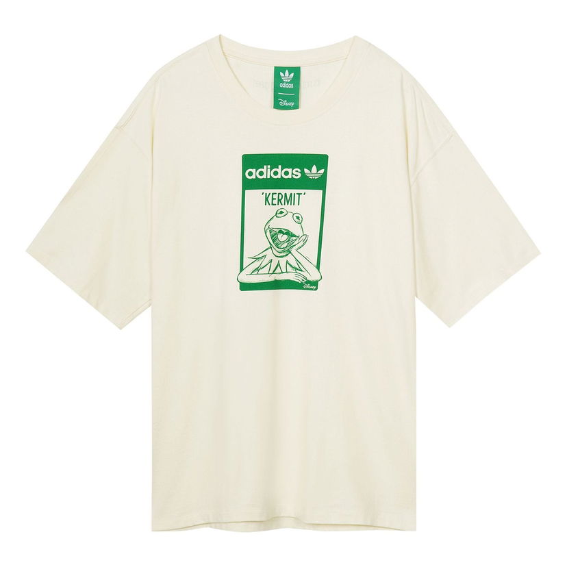 Тениска adidas Originals Kermit the Frog Graphic Print T-Shirt Бежово | GQ4152