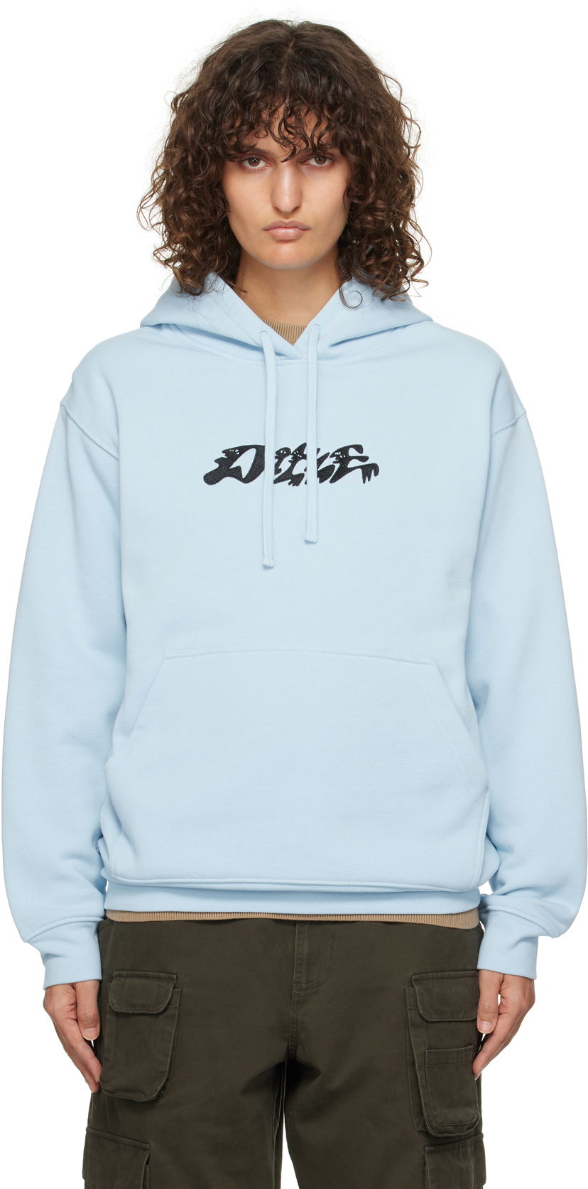 Суитчър Dime Happy Hoodie Синьо | DIMEFA2420STO