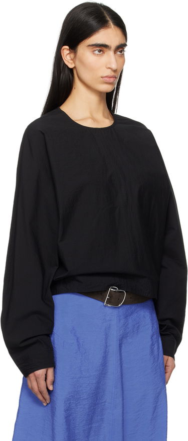 Пуловер TOTEME TOTEME Batwing Top Черно | 252-WRT0431-FB0374, 1