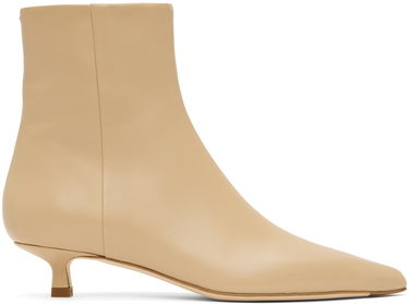 Грижа за обувките Aeyde Aeyde Sofie Kitten Heel Ankle Boots Бежово | A11-AB-RMAP35KT-223-957-007, 0