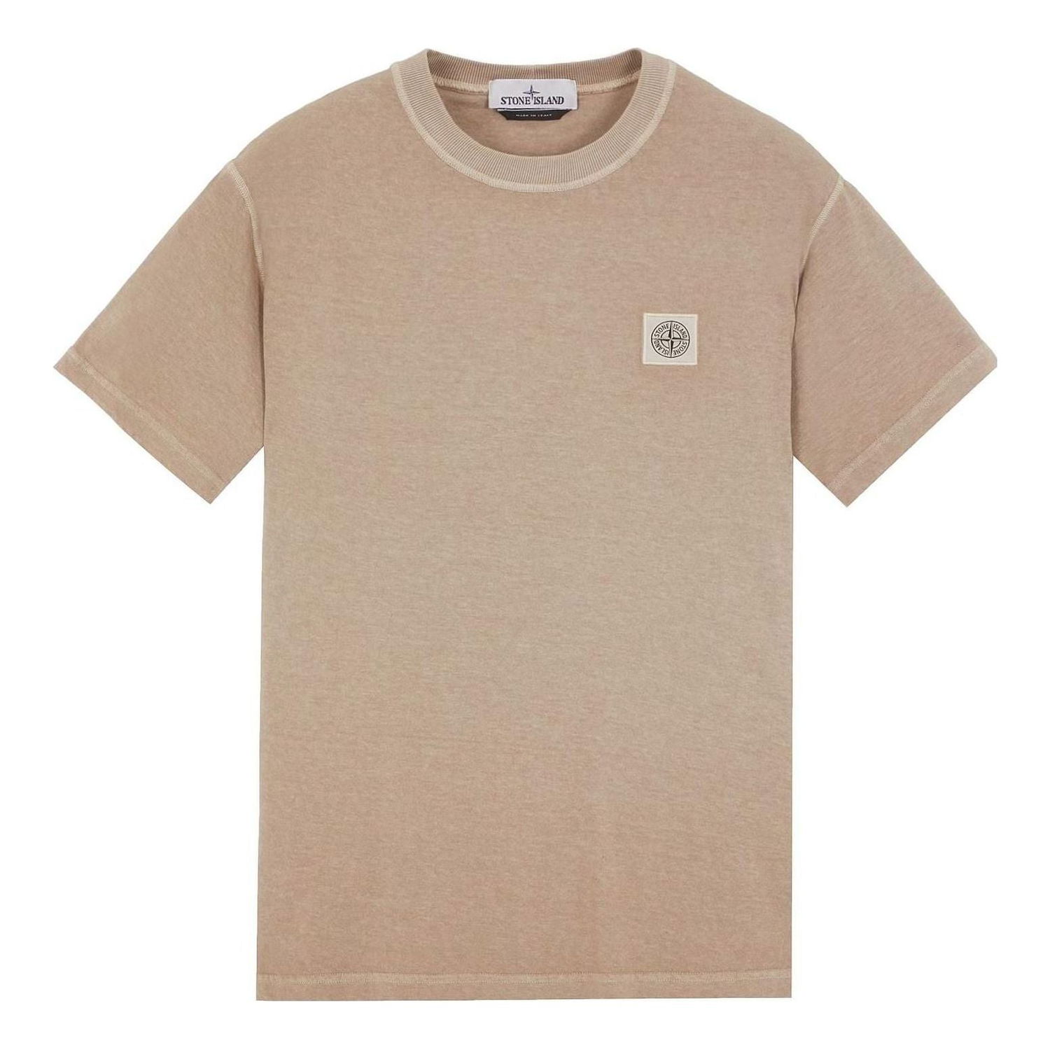 Тениска Stone Island Men's T-Shirt Бежово | 101523757-V0192, 0