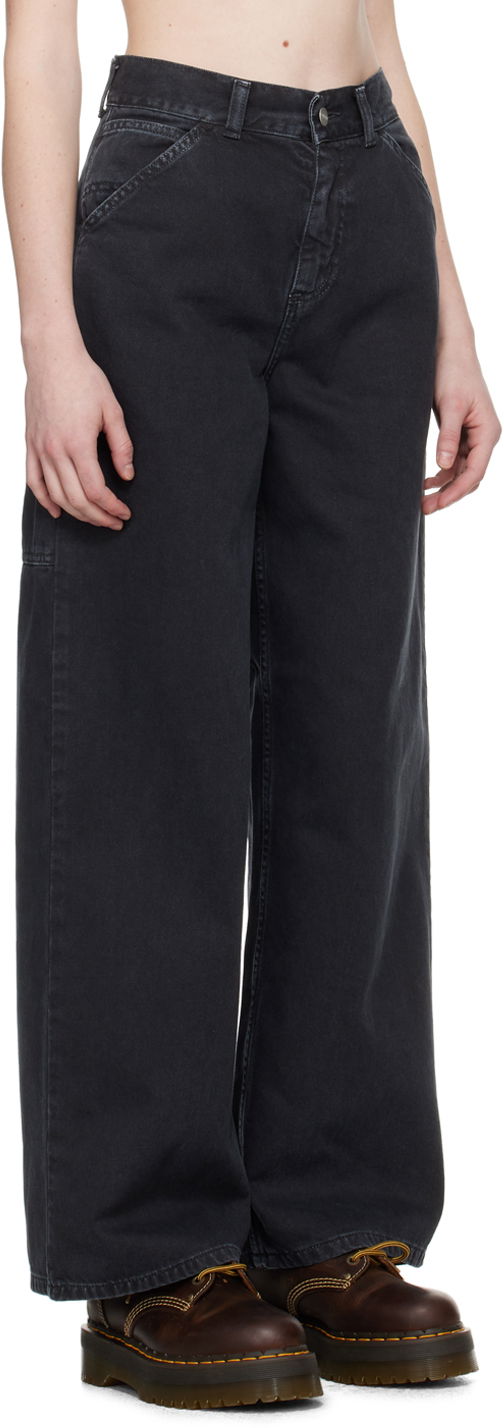 Дънки Carhartt WIP Work In Progress Jens Trousers Черно | I033142 894J, 1