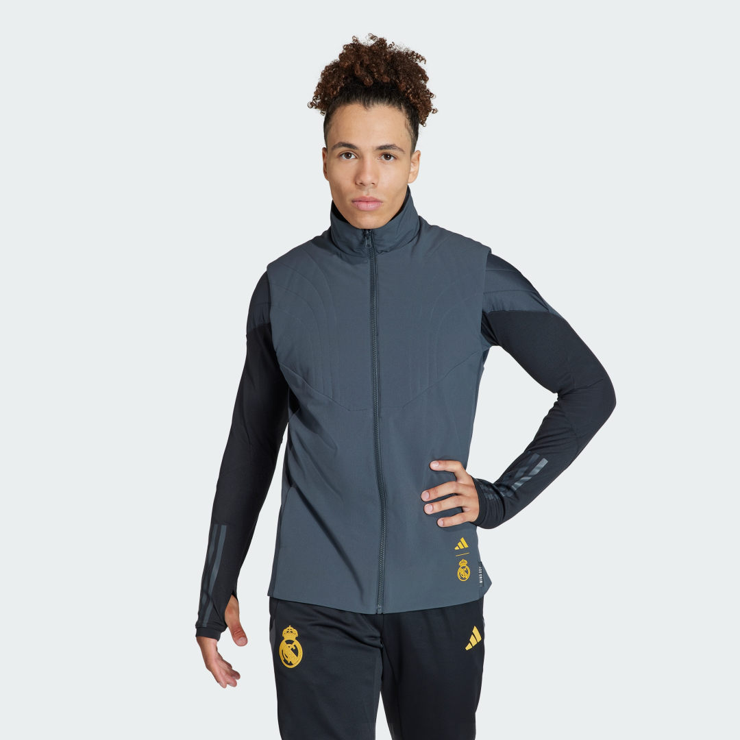Жилетка adidas Performance Real Madrid Tiro 23 Winterized Vest Тъмно синьо | IQ4787, 0