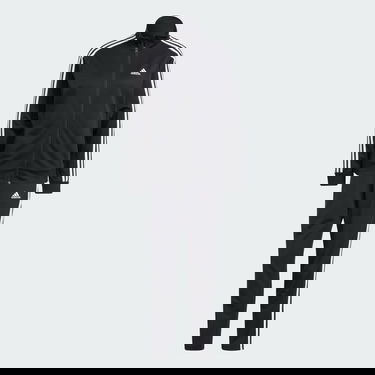 Комплект adidas Performance 3-Stripes Doubleknit Tracksuit Черно | IJ8790, 1