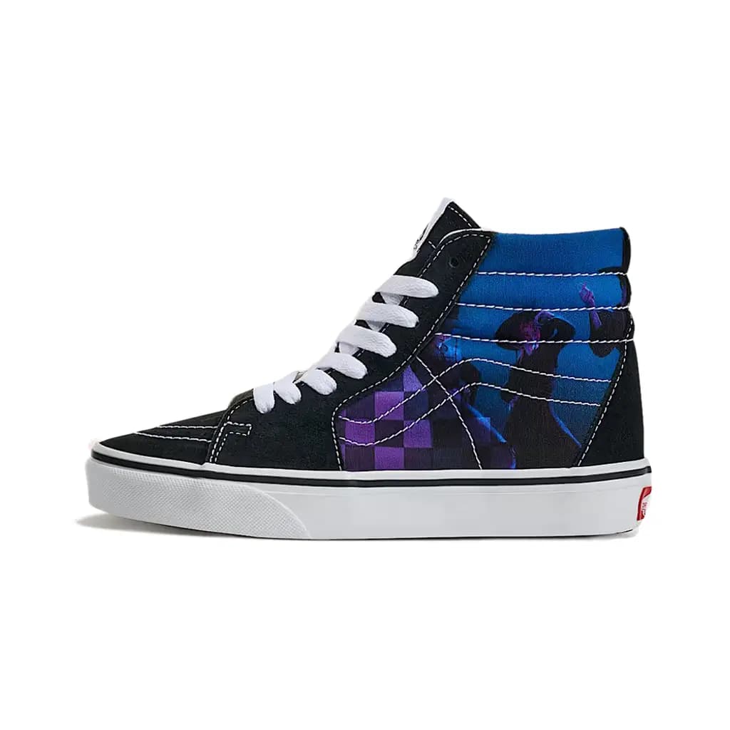 Кецове и обувки Vans KPop Demon Hunters x Sk8-Hi GS "Black Blue" Синьо | VN000V68Y61, 0