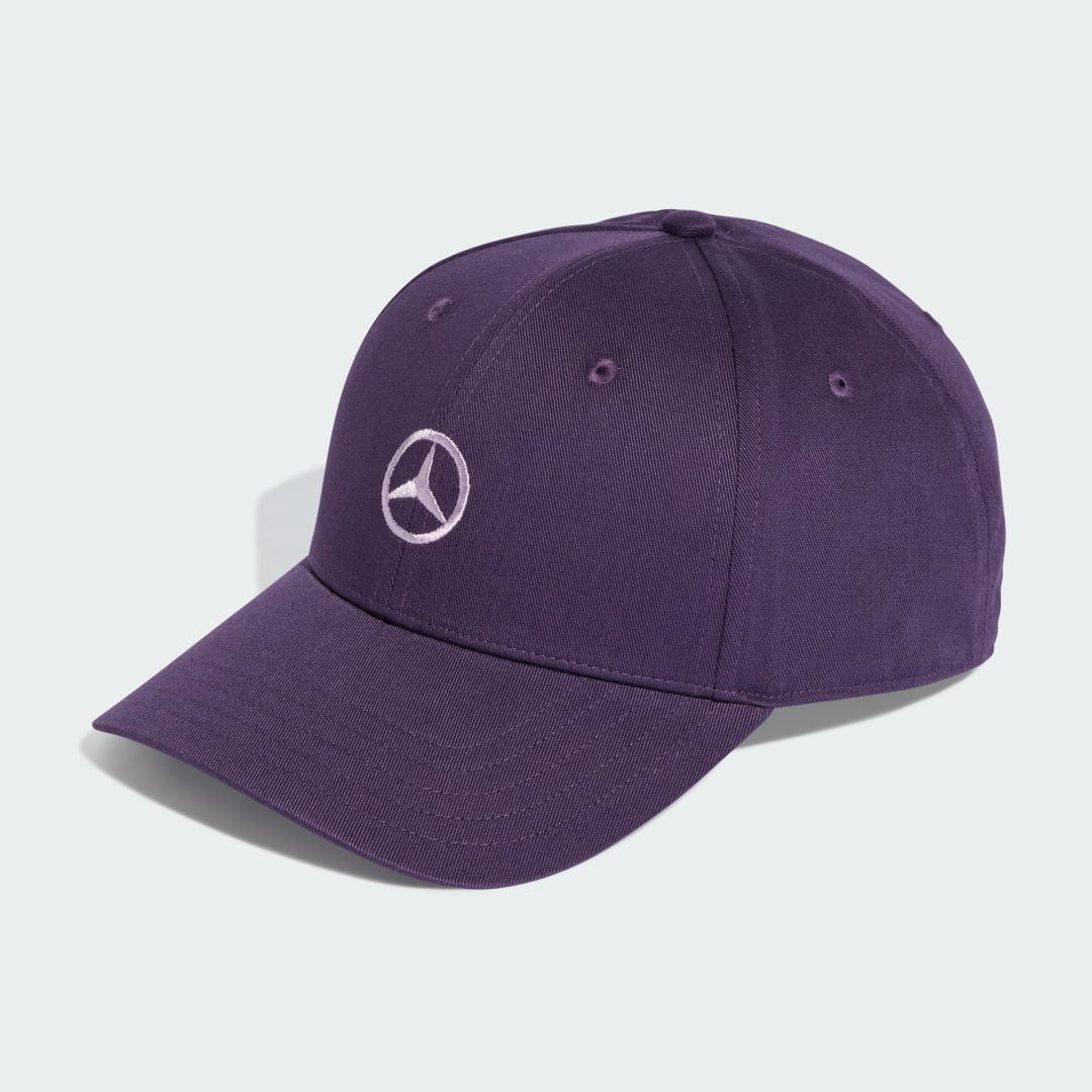 Шапка с козирка adidas Performance Cotton Mercedes-AMG Petronas Formula One Team Fan Baseball Cap Лилаво | JZ2547, 0