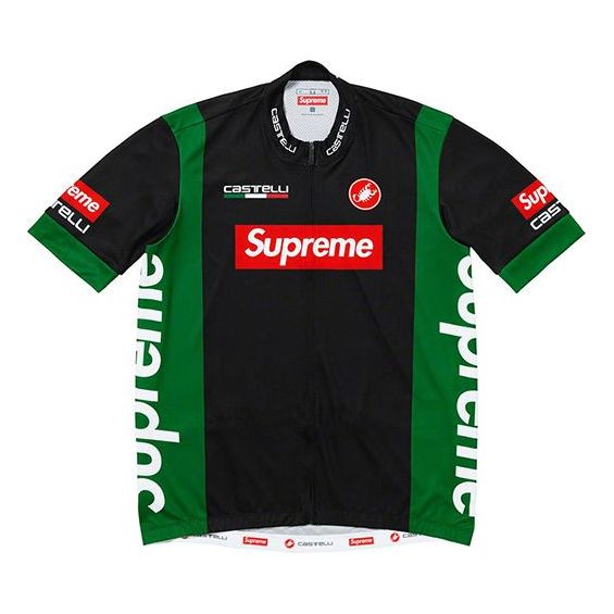 Фланелка Supreme Cycling Jersey Short Sleeve Черно | SUP-SS19-10393, 0