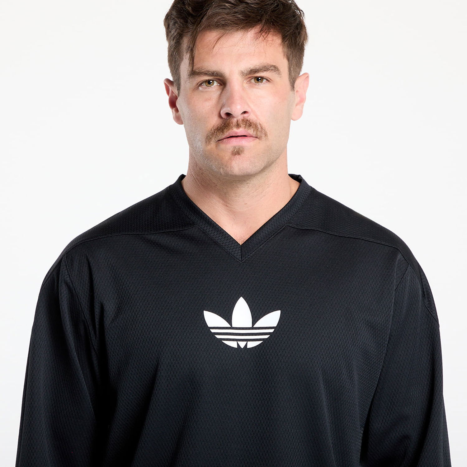 Тениска adidas Originals adidas Originals Adicolor Mesh Long Sleeve T-Shirt Черно | JY1307, 1