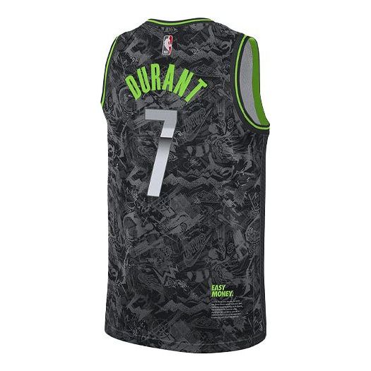 Фланелка Nike Kevin Durant Brooklyn Nets Basketball Vest Черно | DA6954-073, 0