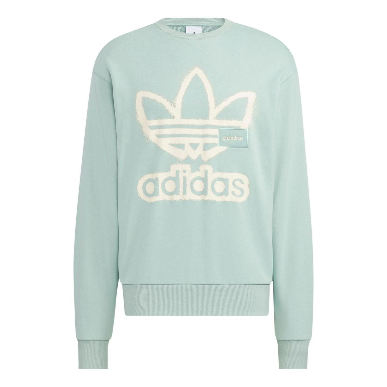 Пуловер adidas Originals Adicolor Crew Sweatshirt Зелено | HS1996, 0