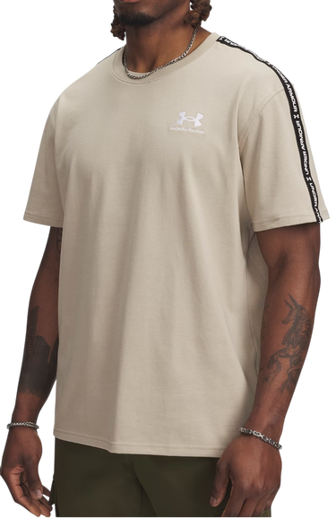 Тениска Under Armour Icon HWT Taping T-Shirt Бежово | 1390300-299, 0