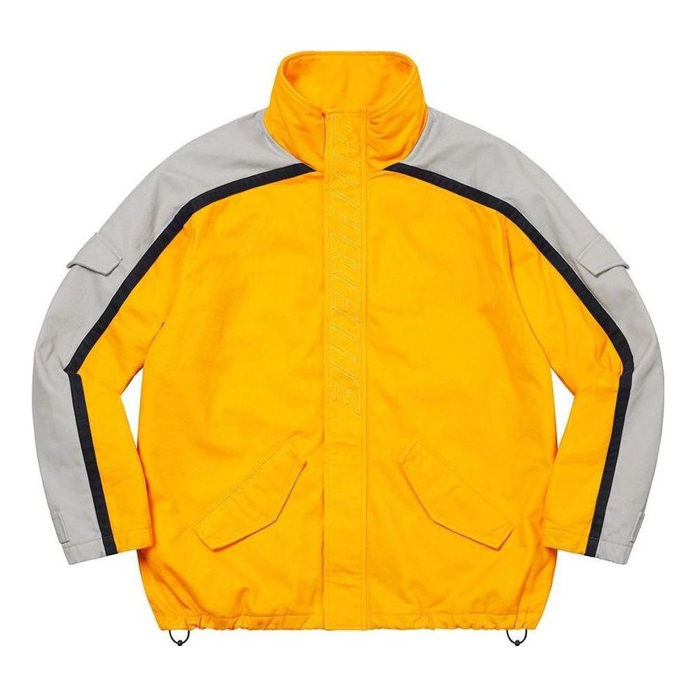 Ветровка Supreme Brushed Twill Zip Jacket Жълто | SUP-FW22-701, 0