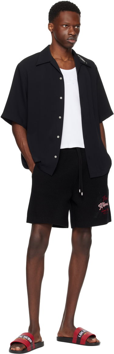 Къси панталони AMIRI AMIRI 'Hollywood Auto' Mesh Shorts Черно | AMKNSH1049, 3