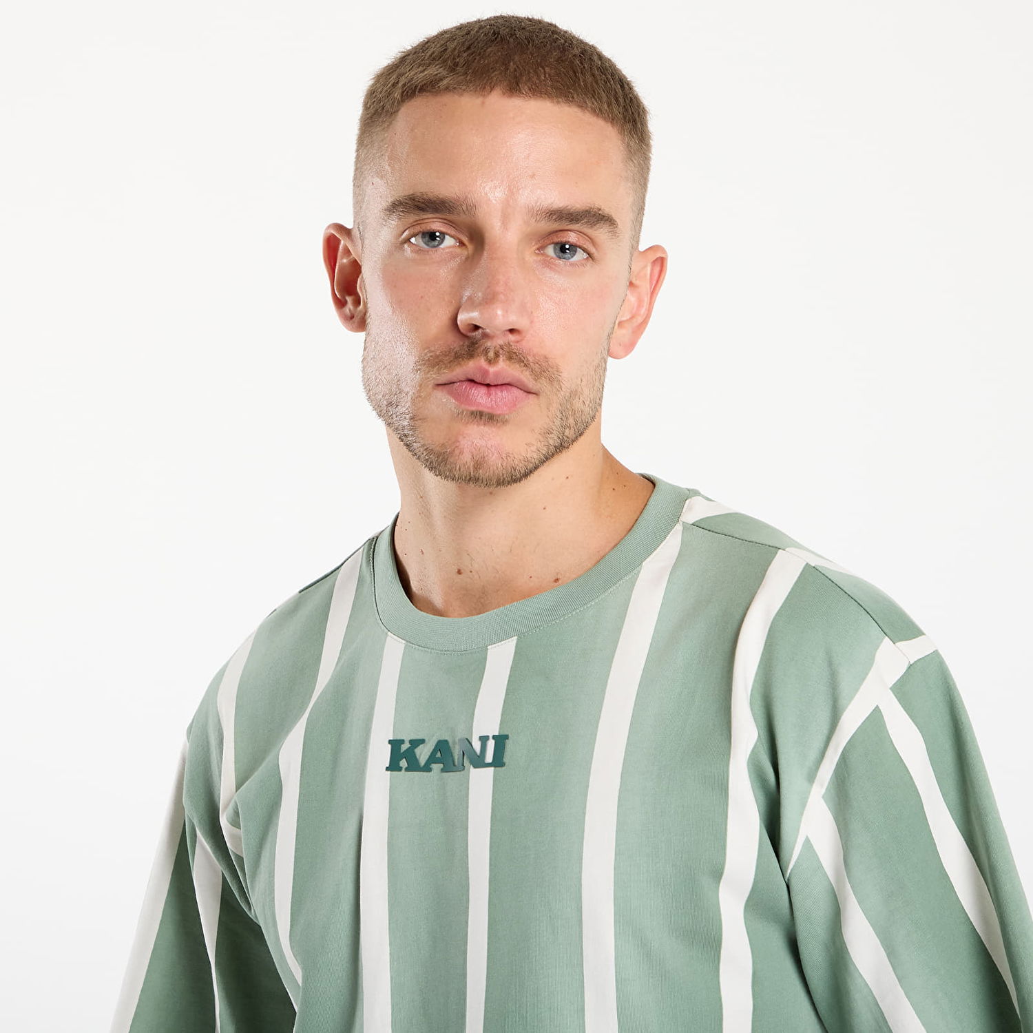 Тениска Karl Kani Karl Kani Retro Gradient Stripes Tee Зелено | PD00005338, 1