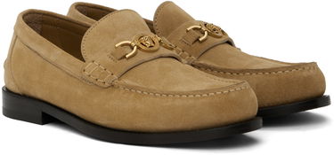 Грижа за обувките Versace Versace Giuliano Suede Loafers Бежово | 1013592_1A13357, 3