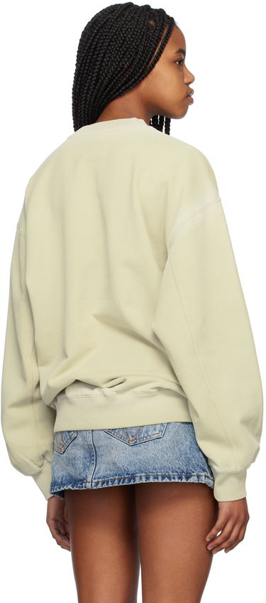 Пуловер We11done We11done Heart Choker Sweatshirt Зелено | WD-TS1-23-809-U-IV, 2