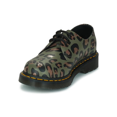 Кецове и обувки Dr. Martens 1461 Smooth Distorted Leopard Зелено | 27686384, 2